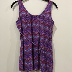 Motherhood Maternity Chevron Tank
